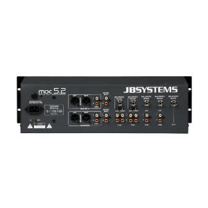 JB SYSTEMS MIX 5.2 - Table de mixage avec 5 canaux et 2 zones indépendantes.