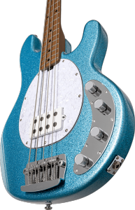 STERLING BY MUSIC MAN GSB RAY34-BSK-M2 - StingRay34 - Blue Sparkle