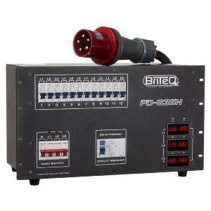 BRITEQ PD-63SH/FRA-BEL - Distributeur de puissance triphasé 63A