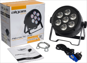 ALGAM LIGHTING LAL PARWASH730-QUAD - WASH - 7x 30W RGBWW 4-en-1, optique 25°