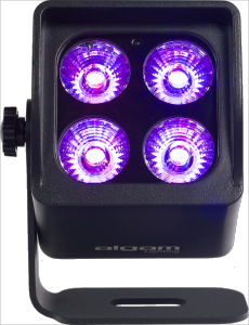 ALGAM LIGHTING LAL EVENTPAR44-QUAD-IP - PAR sur batterie LED 4 x 4W IP65