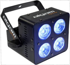 ALGAM LIGHTING LAL PAR-410-QUAD - QUAD - Par LED 4 x 10W RGBW