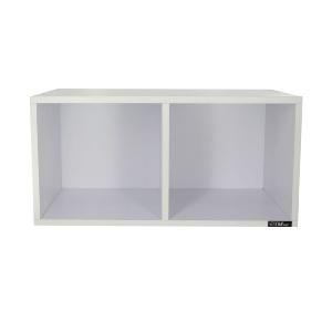 ENOVA VINYLE BOX 240WH - Meuble blanc pour 240 vinyles