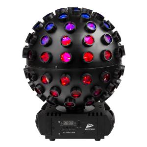 JB SYSTEMS LED GLOBE - Rotating effect with 98 beamls. 5x 2W RGBW LED