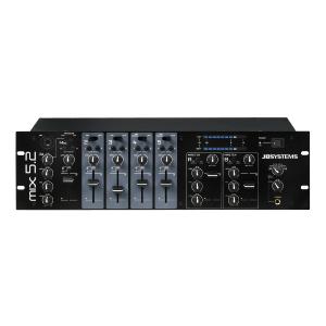 JB SYSTEMS MIX 5.2 - Table de mixage avec 5 canaux et 2 zones indépendantes.