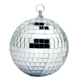 JB SYSTEMS MIRROR BALL 10cm - boule à facettes 10cm small mirrors